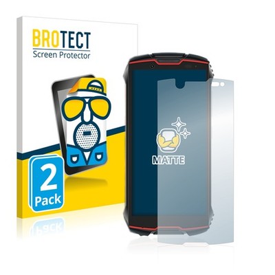 2x Schutzfolie Matt für Cubot King Kong Mini 2 Pro Displayschutz 
