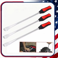 Steel Tire Spoon Lever Iron Kit Professional Motorcycle Tire Changing Tool Usa