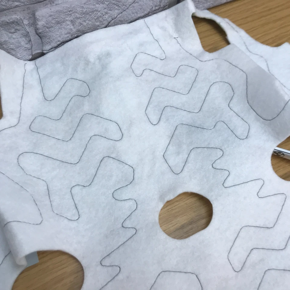 Elemento de aquecimento de pano de assento esportivo genuíno BMW E81, E87 64117140532. BASE.  hud - Imagem 3 de 4