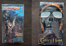 Vintage Creep Show 2 and Tales from the Hood VHS Tapes