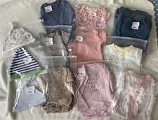 Baby Items Vests, Sleepsuits, Hats, Newborn To 0-3months, Pick Items & Bundle 