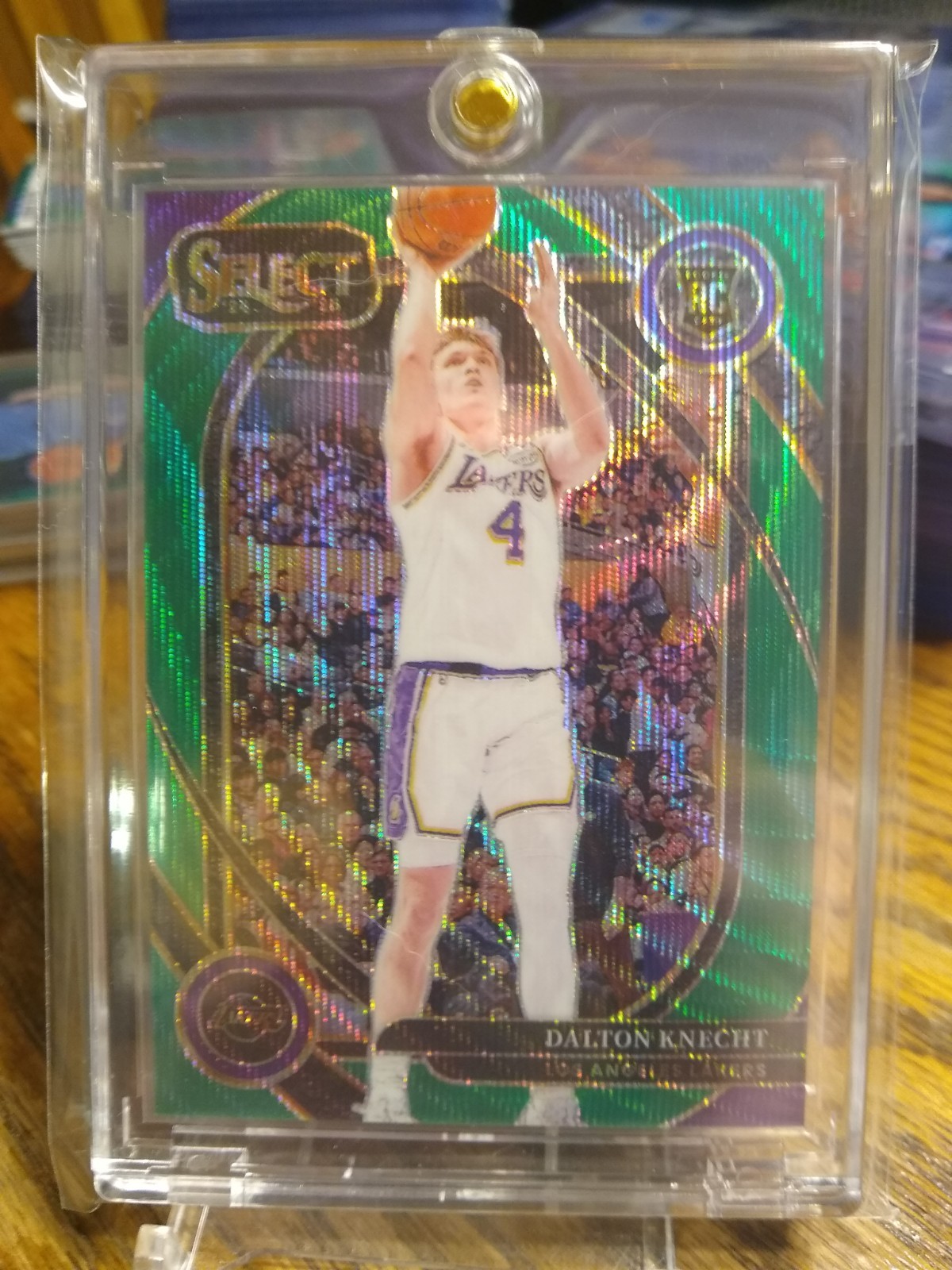 2024-25 Panini Select #276 Courtside Dalton Knecht Green Wave RC #/50
