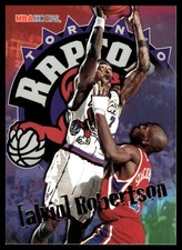 Alvin Robertson 1995-96 Hoops #344 Raptors NBA READ FREE SHIPPING AutographDen