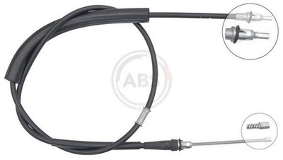 A.B.S. Handbremsseil Seilzug Feststellbremse für JEEP CHEROKEE (XJ) Hinten