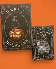 Halloween Hollowed Out Book Set Of Two Spooky New Unused