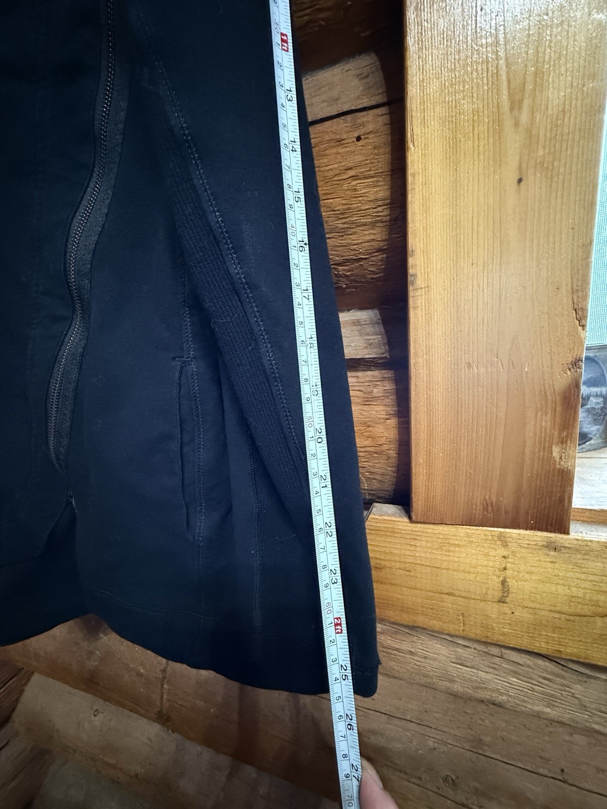 Lululemon Method Wrap Jacket BLk ZIPupNot Sure of… - image 13