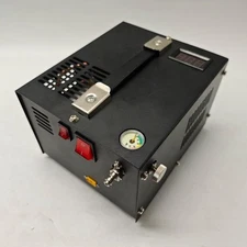 110v AC/12V DC High Pressure Air Compressor, 30mpa 4500psi Portable w/ Adapter