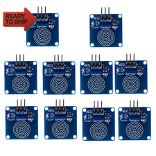 Hiletgo 10Pcs TTP223B Capacitive Touch Switch Module Touch Sensor Switch Digita