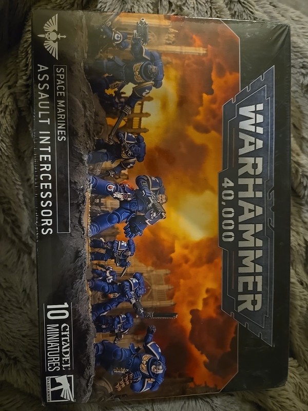 Games Worksshop Warhammer 40K Assault Intercessors (Kit of 10 Miniatures)