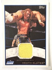 Heath Slater: 2012 Topps WWE Shirt Relics Memorabilia #NNO