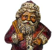 Vintage Memories Of Santa Series 1872 St Nicholas Christmas Decor Figure 8.5”