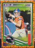 Bo Nix 2025 Panini Score-A-Treat Orange Pumpkin Halloween Card #253