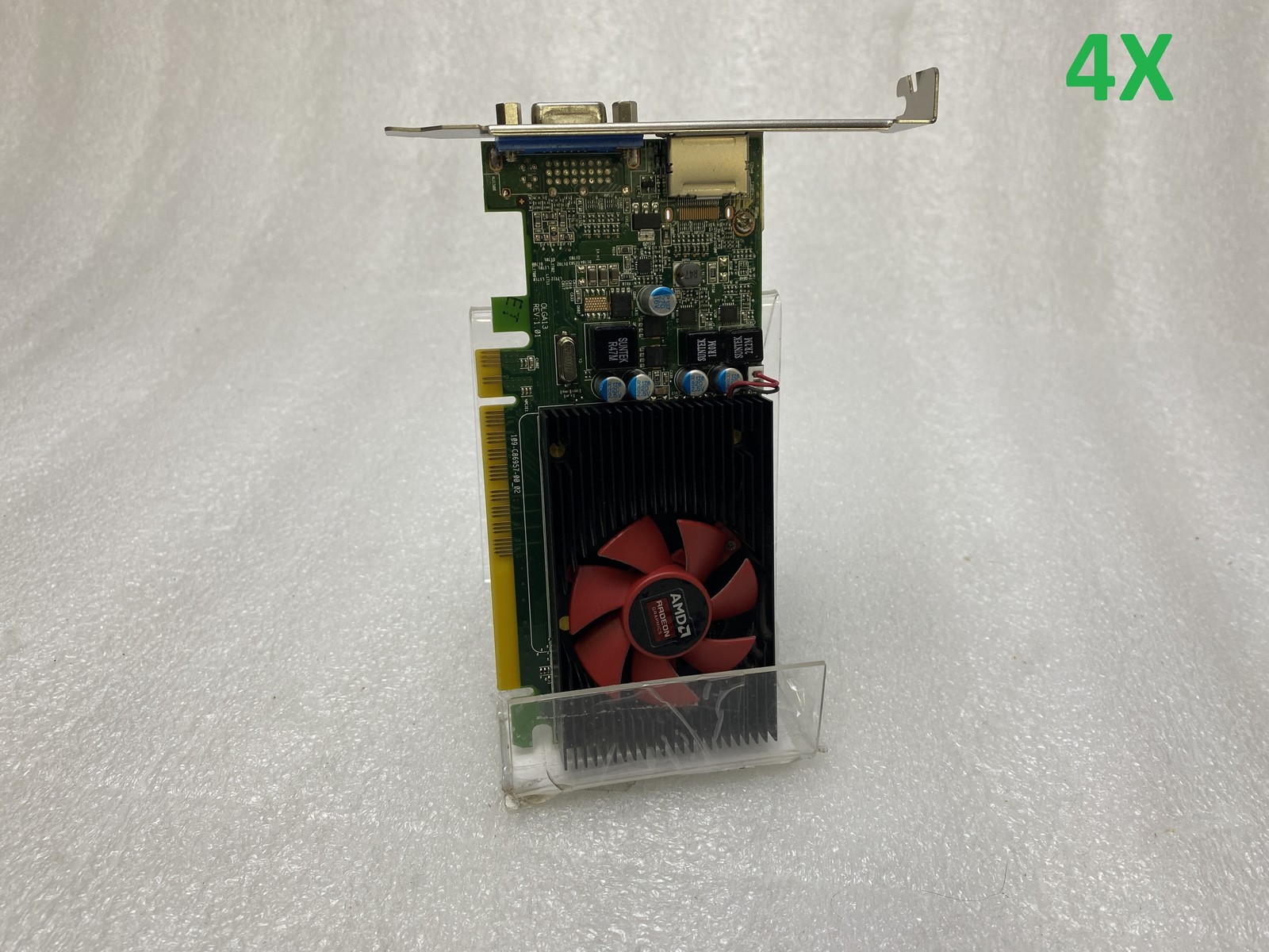 LOT OF 4 AMD Radeon R5 430 1GB GDDR5 Oland Graphics Card Full Height IO Bracket