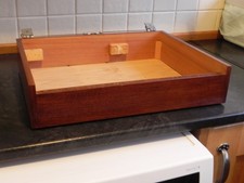 Thorens TD 125 Plinth first generation with hinge and baseboard