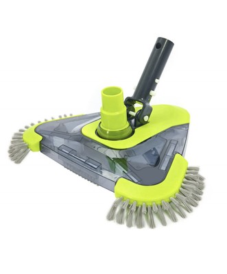 Sepetrel Upgrade Pool Vacuum Head with Side Brush & Universal Rotatable Hose ...