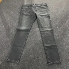 JOHN VARVATOS Five Pockets Skinny Fit Jeans Men's Size 36 Black