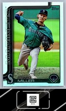 2025 Topps #358 Bryce Miller Rainbow Foil
