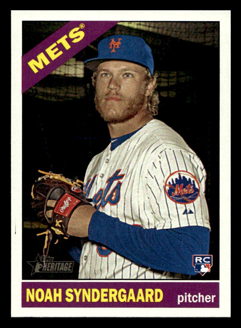 2015 Topps Heritage #618 Noah Syndergaard RC