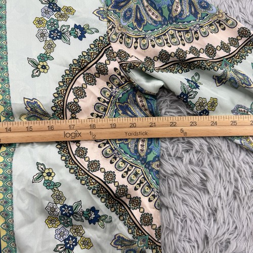 Zara Top Damen XS Paisley Neu mit Etikett künstlerisch feminin Satin Old Money Knopfleiste - Bild 5 von 13