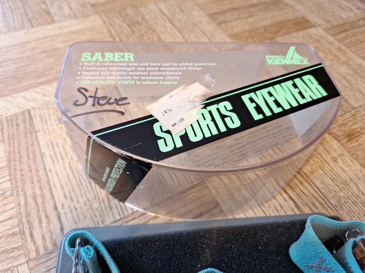 Saber Sports Eyewear Protective Eyewear Safety Clear Case And Band One Size View 3