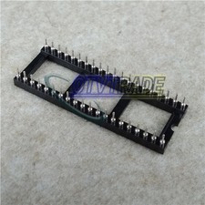 ONE DIP IC Sockets Adaptor Round hole 40pin Pitch 2.54mm NEW *pi