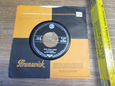 ELVIS PRESLEY- Tutti Frutti / Blue Suede Shoes Single Schallplatte 7   ( RCA)