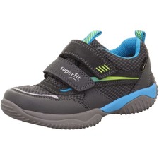 Superfit Gore-Tex Storm Kinder Wasserdichte Sportschuhe Grau/Türkis