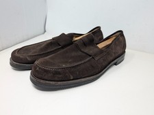 To Boot New York Adam Derrick Brown Suede Loafers Vibram Italy 16 (121)