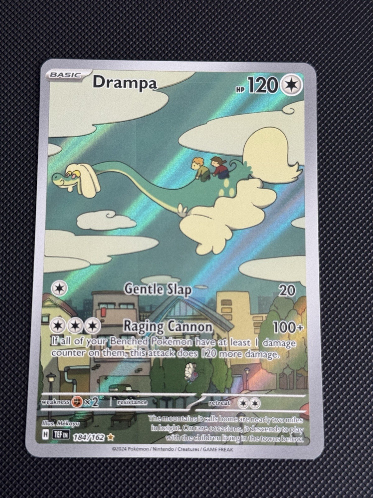 Drampa Illustration Rare 184/162 Pokémon SV05: Temporal Forces