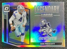 2021 Panini Donruss Optic Holo Dak Prescott #LL-5 Legendary Logos Cowboys