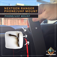 FORD Next-Gen Ranger/Everest/Raptor Phone Dash Mount - (NO Attachments Included)