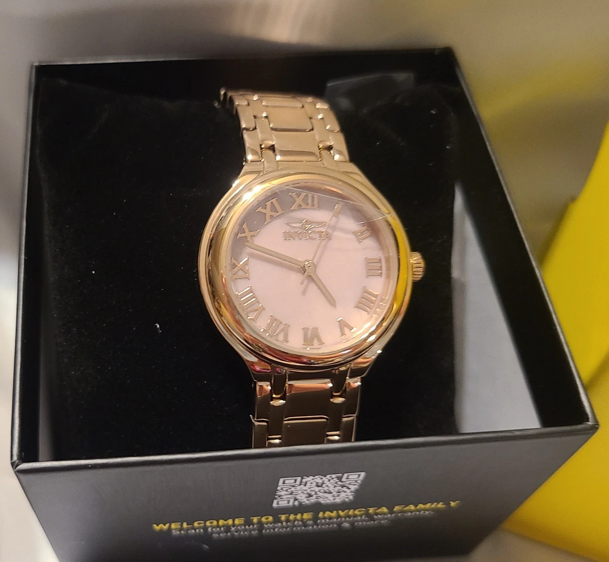 Invicta Stainless Steel Band Women Casual Wristwatches for 