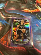 2025-26 Bowman Chrome Purple Refractor /250 Jeremy Sochan Spurs BCV-147