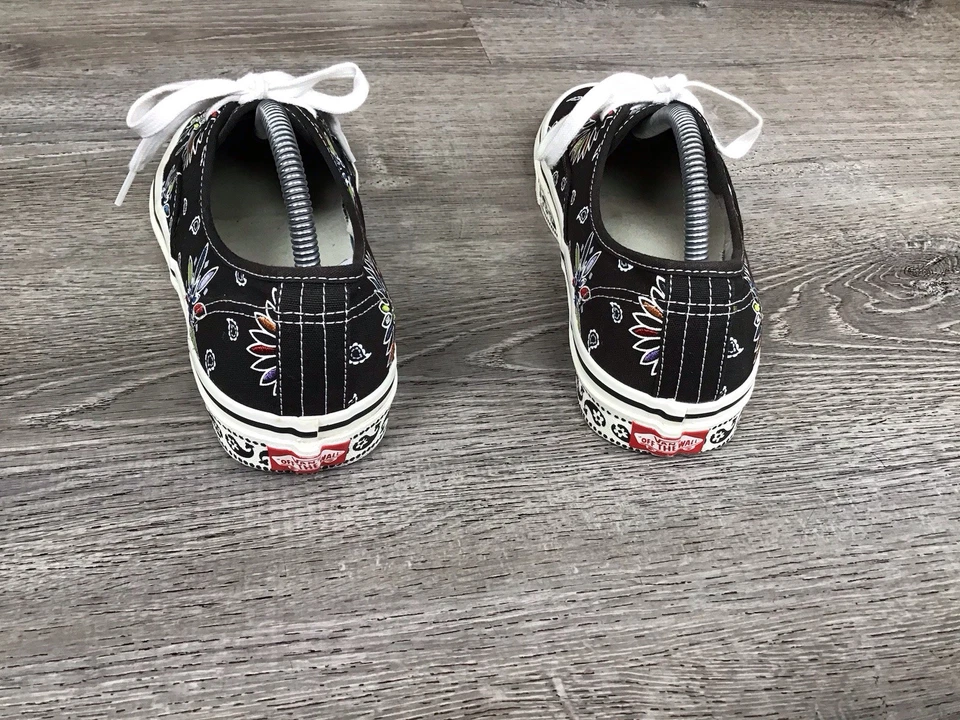 Vans OTW Mujer 10.5 Anaheim Paisley Auténtico 44 DX Negro-Blanco VN0A54F2-9GG Foto 4 de 4