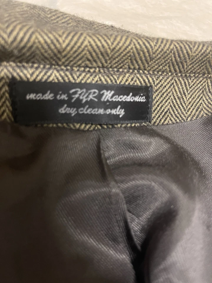 Blazer Vantage GIANFRANCO RUFFIN Cabello Camel - Hombre Talla U.K-42R-EUR-52R-U.S-42R Foto 3 de 4