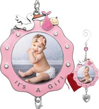 Baby First Christmas Photo Ornament Keepsake Gift for Newborn