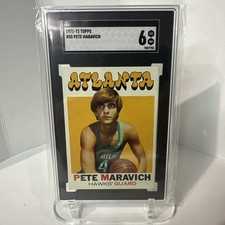 1971 Topps Basketball Pete Maravich #55 SGC 6 EX-NM HOF🏀🔥