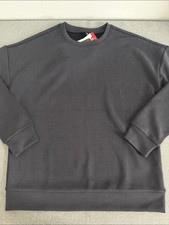 Women's Relaxed Crewneck Sweatshirt - Charcoal