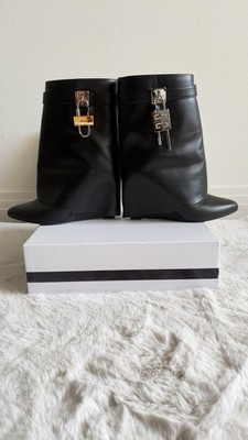 Givenchy Sharklock Ankle Boots Size 40
