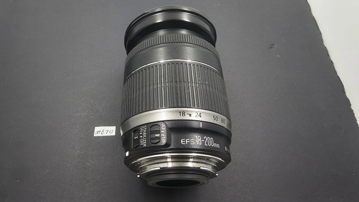 Canon EF-S 18-200mm Focal Camera Lenses for sale | eBay