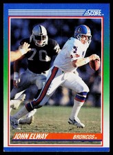 1990 Score 100 Hottest #10 John Elway
