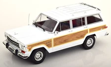 KK Scale 1:18 JEEP GRAND WAGONEER WHITE 1989 Diecast