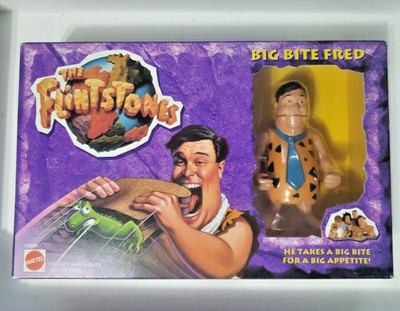 The Flintstones Big Bite Fred 1993 Mattel MIP 1993 Exc. Cond.