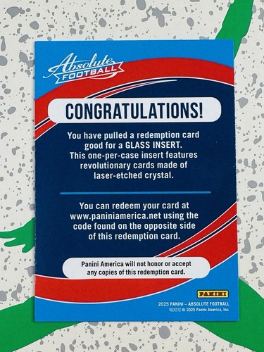2025 Panini Absolute Shedeur Sanders Base (RAW)