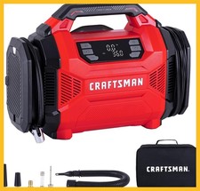 Craftsman Dual Power Tire Inflator With Digital Gauge Auto Shut-off