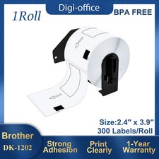1 Roll DK-1202 Standard Address Label DK1202 For Brother Shipping Labels QL-500