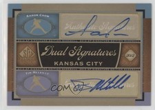 2012 SP Signature Edition Dual Signatures Aaron Crow Tim Melville #KC16 Auto p5h