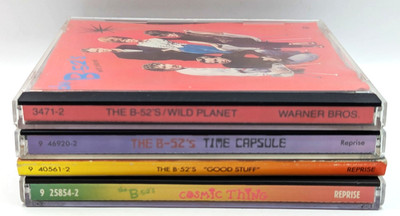 B-52s CD Lot Wild Planet Cosmic Thing Time Capsule Good Stuff