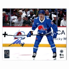 Martin Necas Autographed Colorado Avalanche Heritage Uniform 8x10 Photo