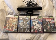 Microsoft Xbox 360 Kinect Sensor Bundle   4 K...